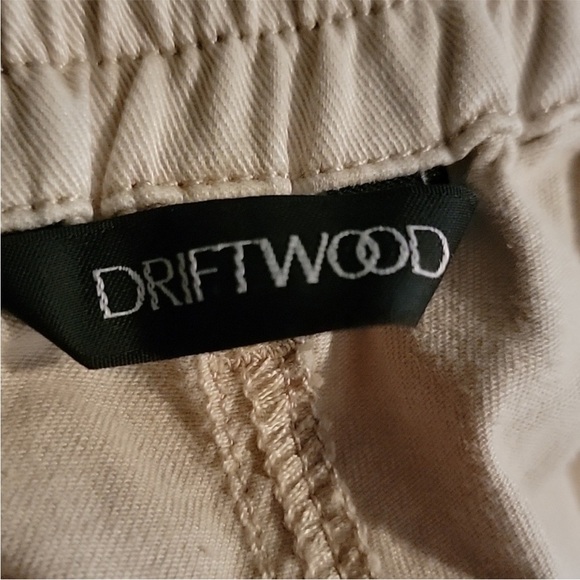 Driftwood Embroidered Chino Floral Straight Leg Pants NWT Size M - Picture 6 of 9